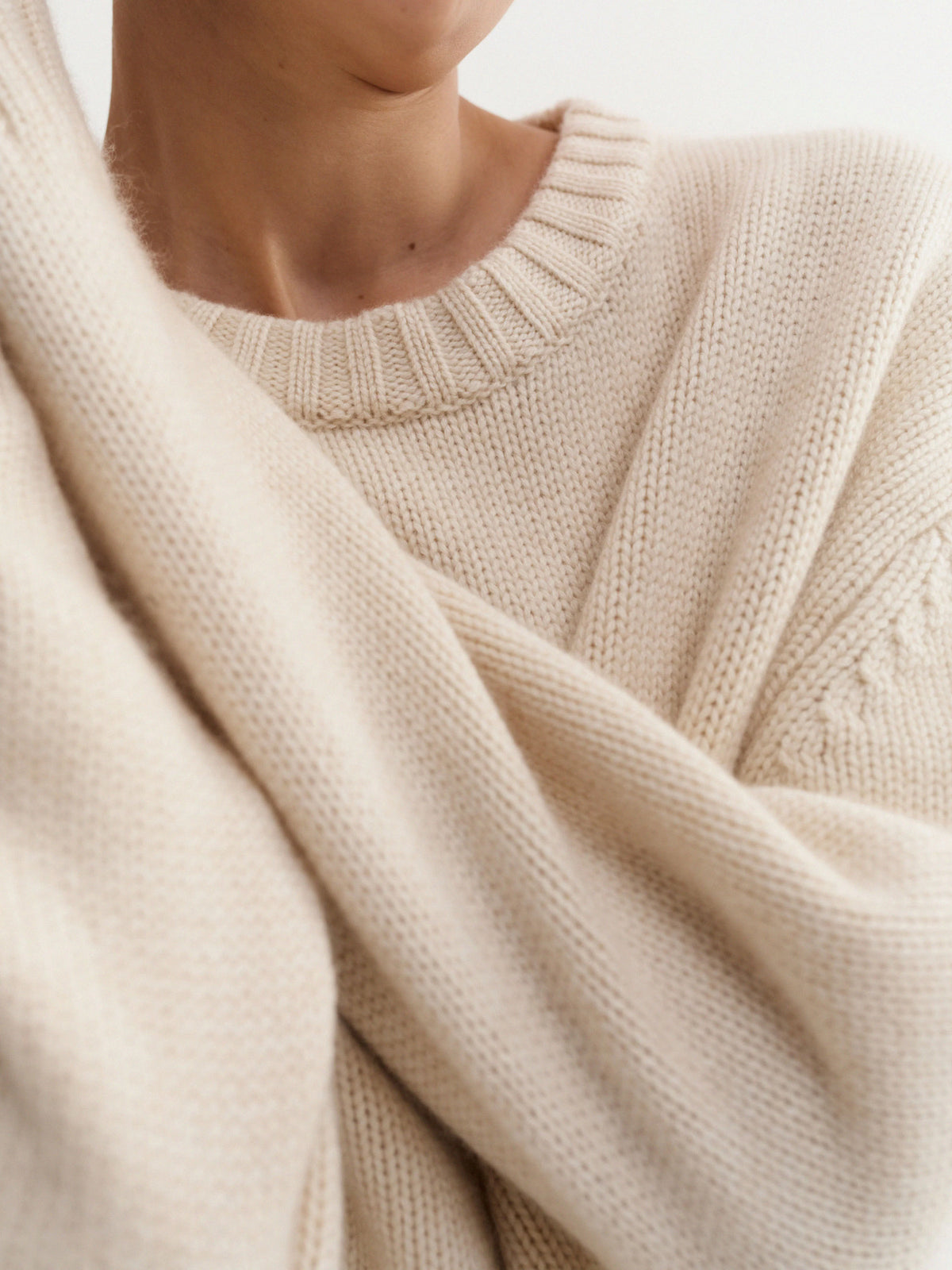 Crewneck Sweater - Vanilla