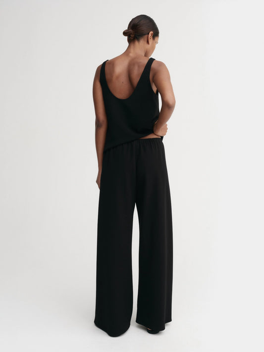 Bea Crepe Pants - Black