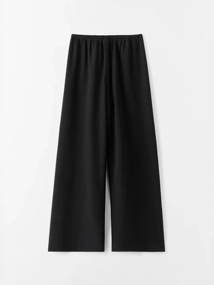 Crepe Pants - Black