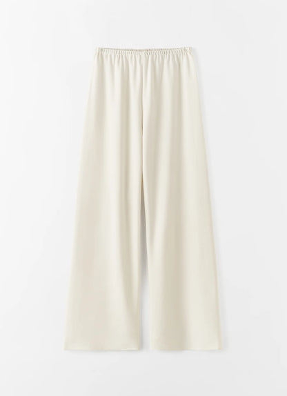 Bea Crepe Pants - Cream