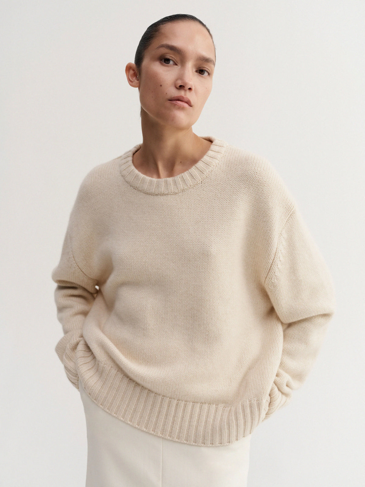 Crewneck Sweater - Vanilla