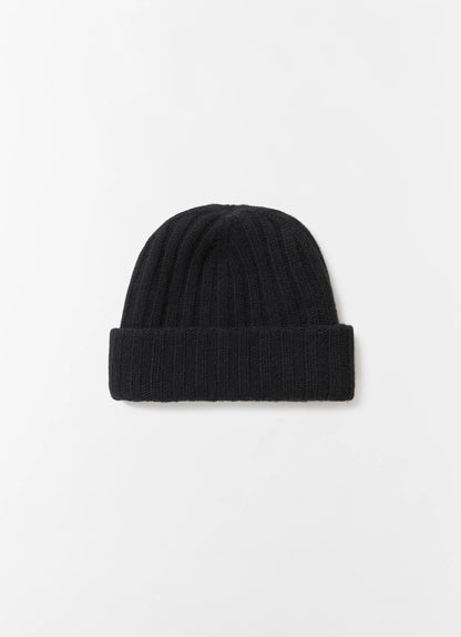 Cashmere Beanie - Black